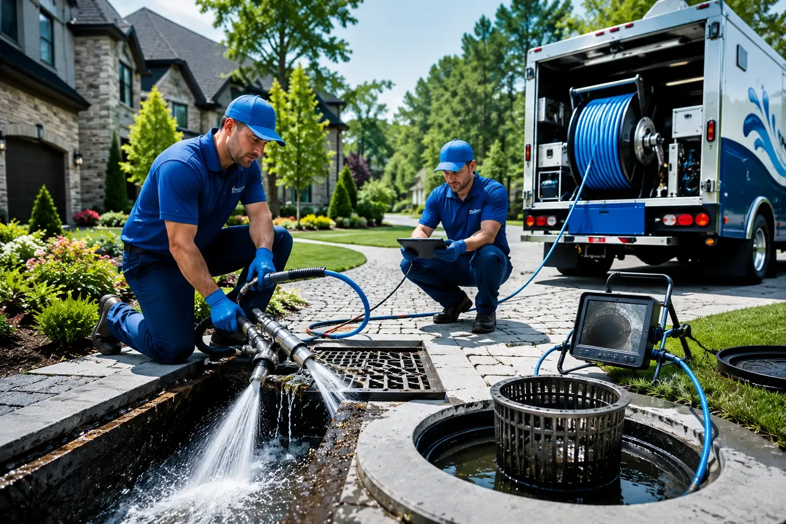 Local outdoor drain cleaning professionals in Elbing, KS