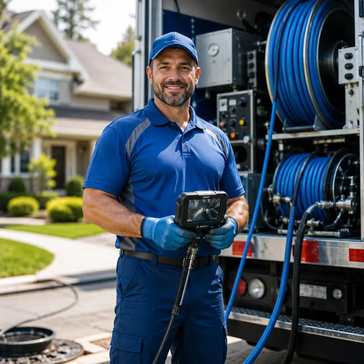 Local outdoor drain cleaning specialists in Elbing, KS